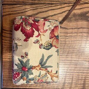 Talbots Floral Wristlet